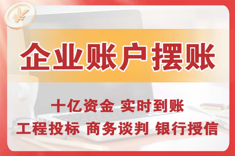 温州企业账户摆账